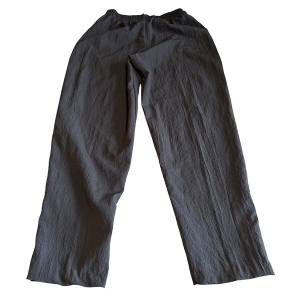 Vintage USA Sport Club Tracksuit XL Black White New Swishy 80s 90s Windbreaker - Picture 3 of 11